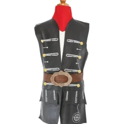 Skully Pirate Vest, Belt & Scarf- Size 3-4 Years