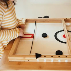 Sling-A-Ling Wooden Table Hockey Game