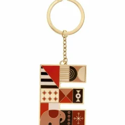 Small Initial FAO Keychain - Letter E