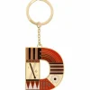 Small Initial FAO Keychain - Letter D