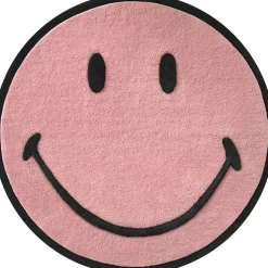 Smiley Rug - Pink- Small