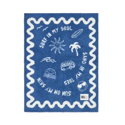 SmileyWorld Surf Stroller Blanket