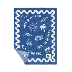 SmileyWorld Surf Stroller Blanket