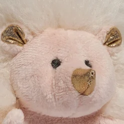 6" Sparklers Toy Plush Hedgehog - White Gold