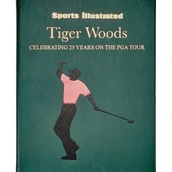 Sports Illustrated Tiger Woods 25 Year Special Edition Leather Book