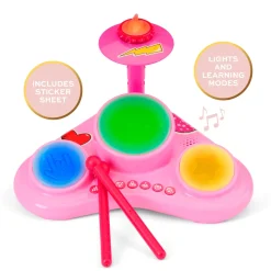 Stage Stars Interactive Drum with Drumsticks