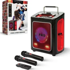 Stage Stars Karaoke 2-Mic Music Station
