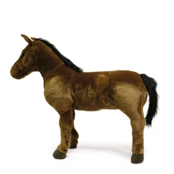 Standing Brown Horse Plush - 31.5"