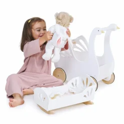 Sweet Swan Dolly Bed