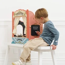 Tabletop Puppet Wooden Theater