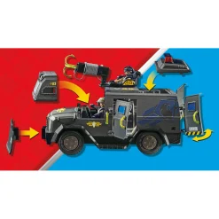 Tactical Police: All-Terrain Vehicle Playset