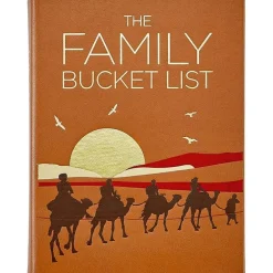The Family Bucket List Book Leather Edition