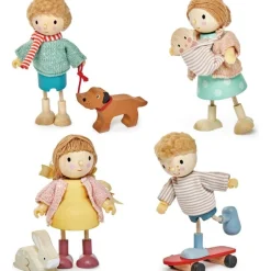 The Goodwood Family Wooden Dolls