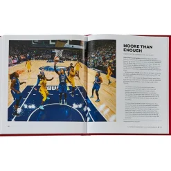 The Story of Basketball in 100 Photographs Leather-Bound Book by Sports Illustrated
