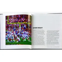 The Story of Football in 100 Photographs Book by Sports Illustrated - Navy