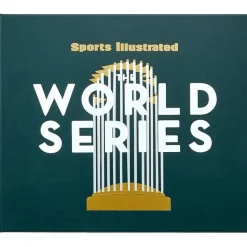 The World Series Book in Green Bonded Leather