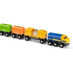 Three Wagon Cargo Train