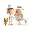 Tinyly Marguerite & Léoplold Figurines