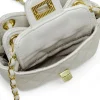 Tiny Quilted Treasure Purse - White