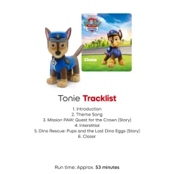 Tonies PAW Patrol Toniebox 2 Bundle with Tonieplay Game, Sleeve and 4 Tonies - Sunset Red