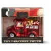 Toy Delivery Truck Glass Ornament