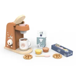Toy Wood Coffee Machine