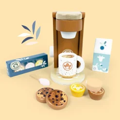 Toy Wood Coffee Machine