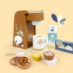 Toy Wood Coffee Machine