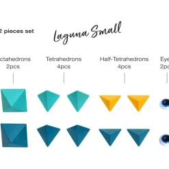 Trido Laguna Small Magnet Building Set - 12 Pieces