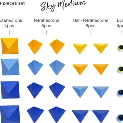 Trido Sky Medium Magnet Building Set -24 Pieces