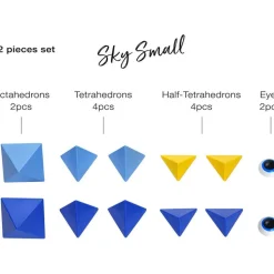 Trido Sky Small Magnet Building Set - 12 Pieces
