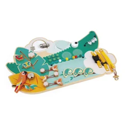 Tropik Crocodile Multi-Activity Busy Board