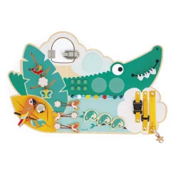 Tropik Crocodile Multi-Activity Busy Board