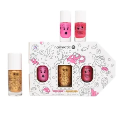 Underwater Exploration Nail Polish Set with Body Glitter Gel