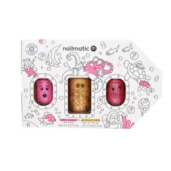 Underwater Exploration Nail Polish Set with Body Glitter Gel