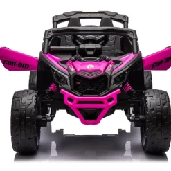 24V Can Am Maverick 1-Seater UTV Ride On - Pink