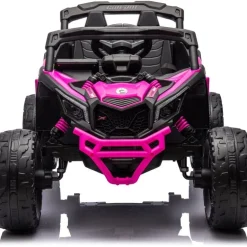 24V Can Am Maverick 1-Seater UTV Ride On - Pink