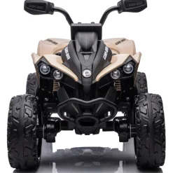 24V Can Am Renegade 1-Seater ATV Ride On - Khaki