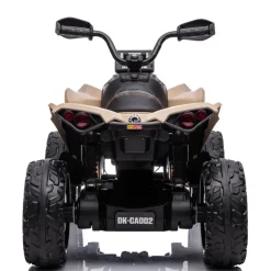 24V Can Am Renegade 1-Seater ATV Ride On - Khaki