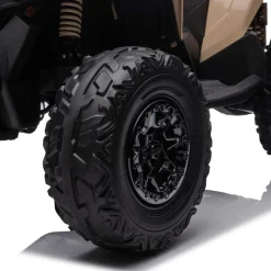 24V Can Am Renegade 1-Seater ATV Ride On - Khaki