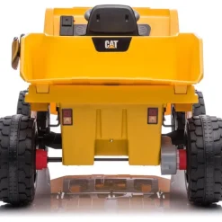 12V CAT Dump Truck 1-Seater Ride On - Yellow