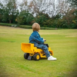 6V CAT Dump Truck 1-Seater Ride On Toy