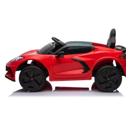 12V Corvette C8 1-Seater Ride On Car - Red