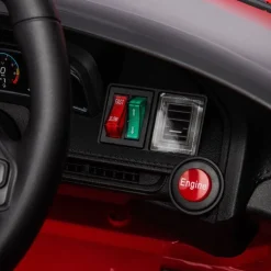 12V Corvette C8 1-Seater Ride On Car - Red