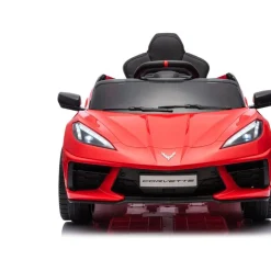 12V Corvette C8 1-Seater Ride On Car - Red