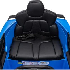 12V Corvette C8 1-Seater Ride On Car - Blue