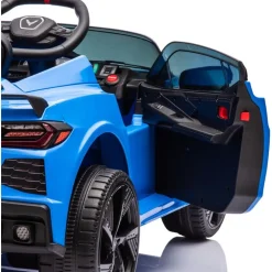 12V Corvette C8 1-Seater Ride On Car - Blue