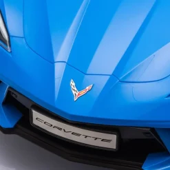 12V Corvette C8 1-Seater Ride On Car - Blue