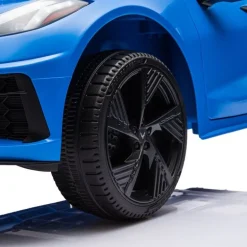 12V Corvette C8 1-Seater Ride On Car - Blue