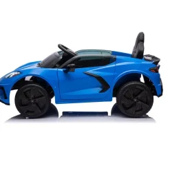 12V Corvette C8 1-Seater Ride On Car - Blue